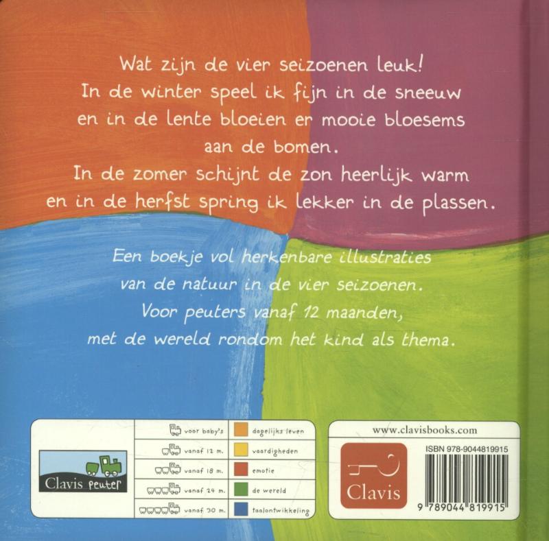 Achterkant van Ik en de seizoenen