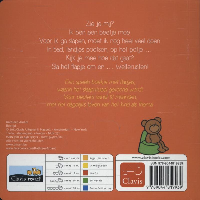 Achterkant van Bedtijd