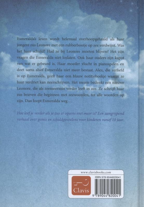 Achterkant van Blauw voor Leonore