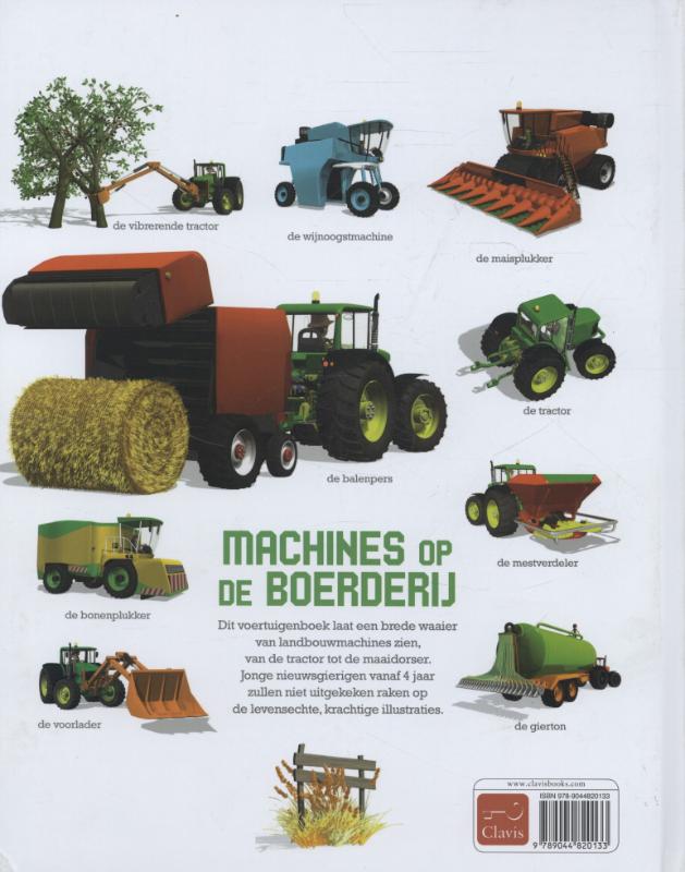 Achterkant van Machines op de boerderij