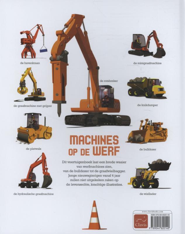 Achterkant van Machines op de werf