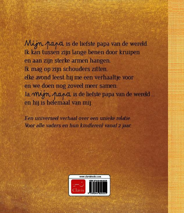 Achterkant van Mijn papa