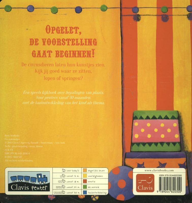 Achterkant van Circuskunstjes