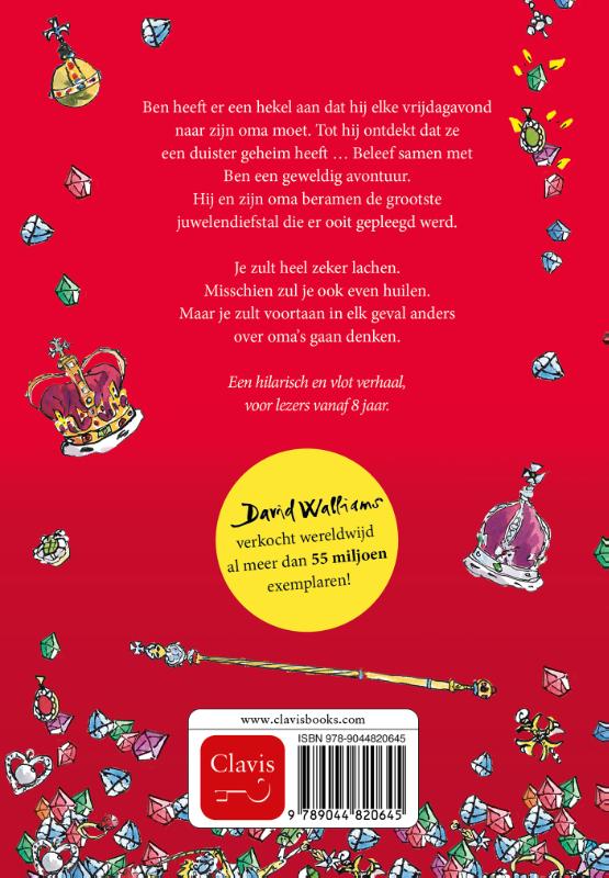 Achterkant van Oma boef