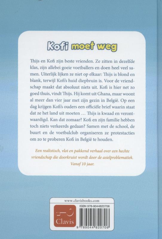 Achterkant van Kofi moet weg