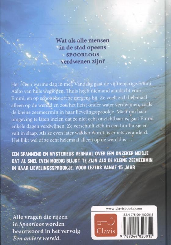 Achterkant van Spoorloos