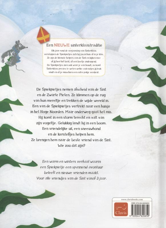 Achterkant van Spiekpietje in nood