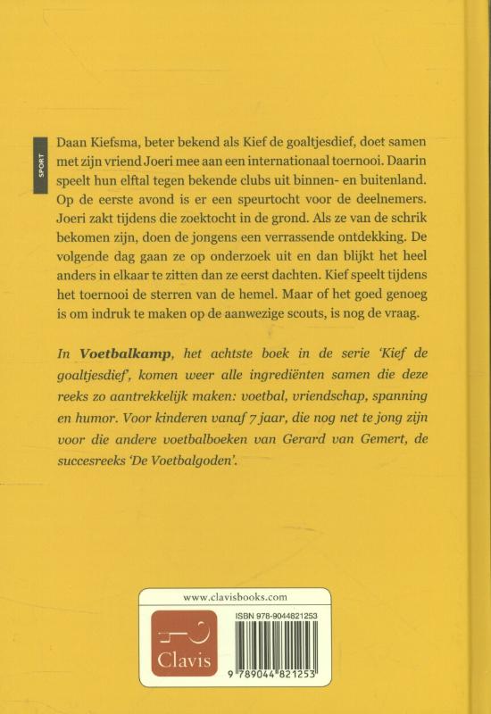 Achterkant van Voetbalkamp
