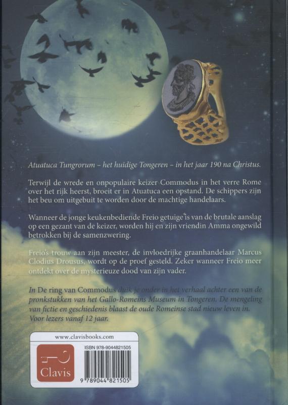 Achterkant van De ring van Commodus