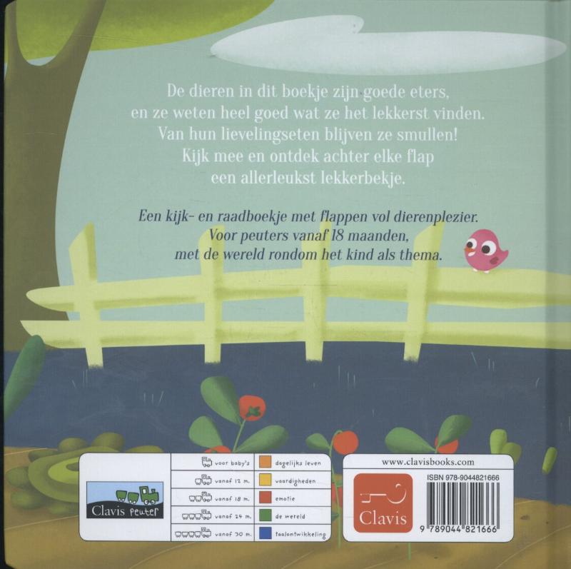 Achterkant van Lekkerbekjes