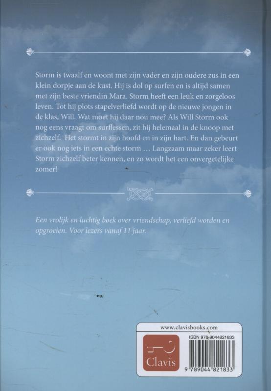 Achterkant van Storm