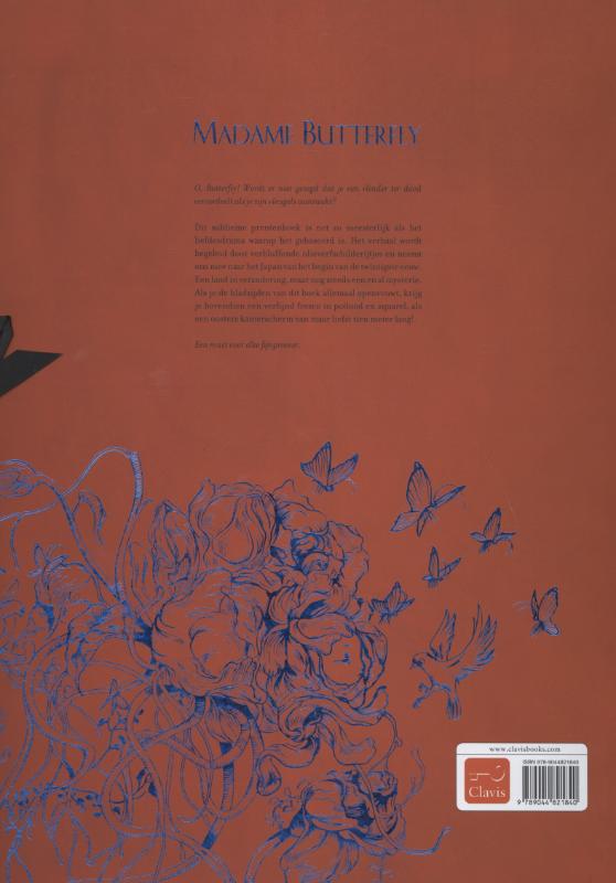 Achterkant van Madame Butterfly