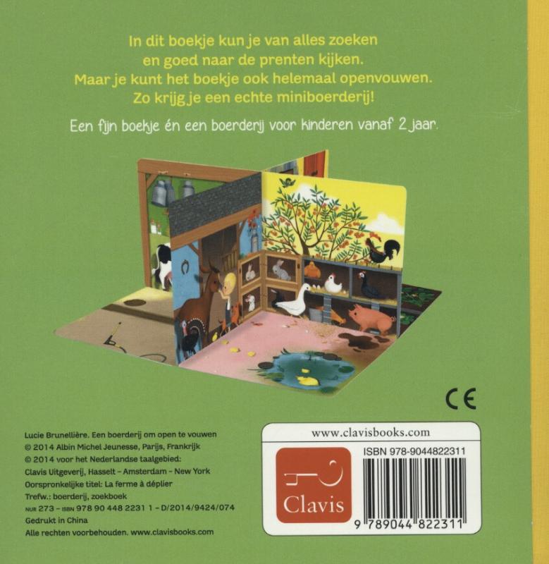 Achterkant van Een boerderij om open te vouwen