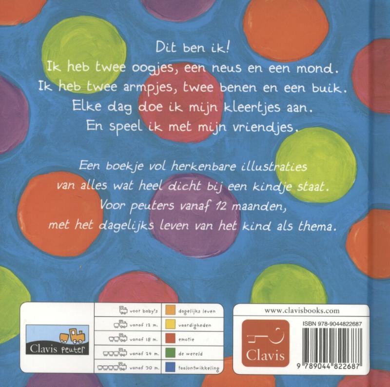 Achterkant van Dit ben ik