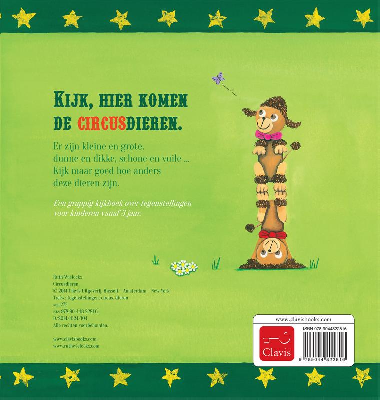 Achterkant van Circusdieren