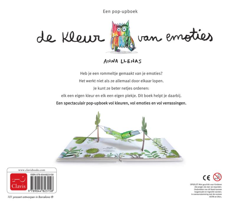 Achterkant van De kleur van emoties