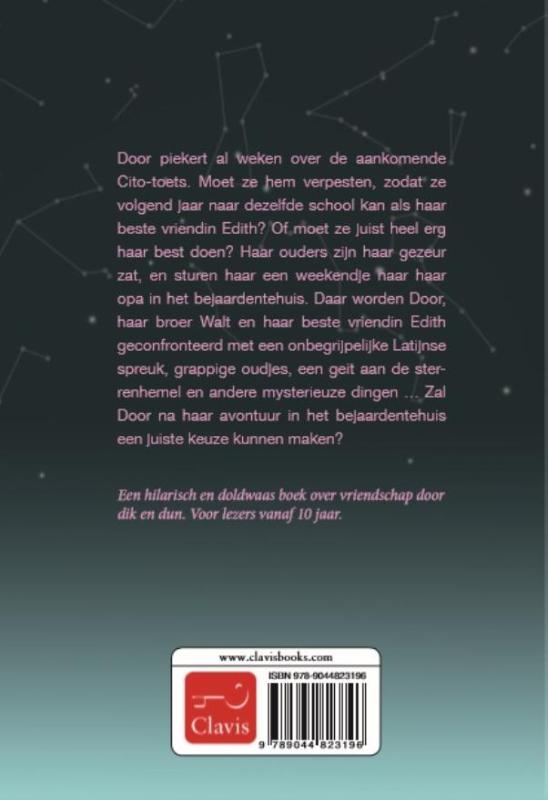 Achterkant van Door