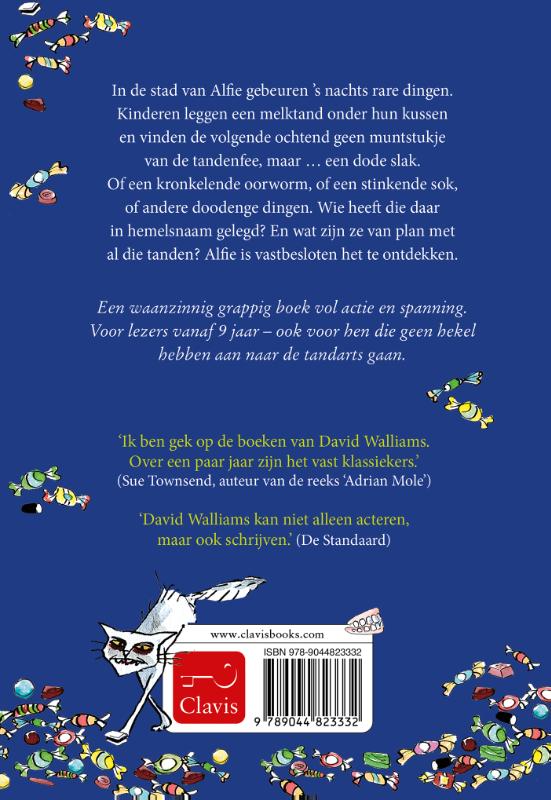 Achterkant van De waanzinnige tandarts