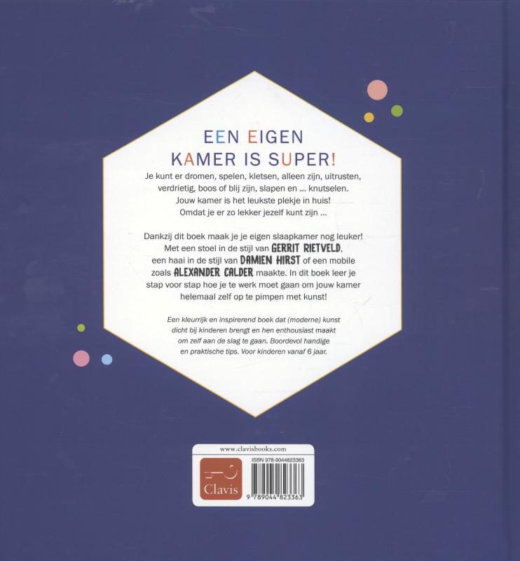 Achterkant van Kunst op je kamer