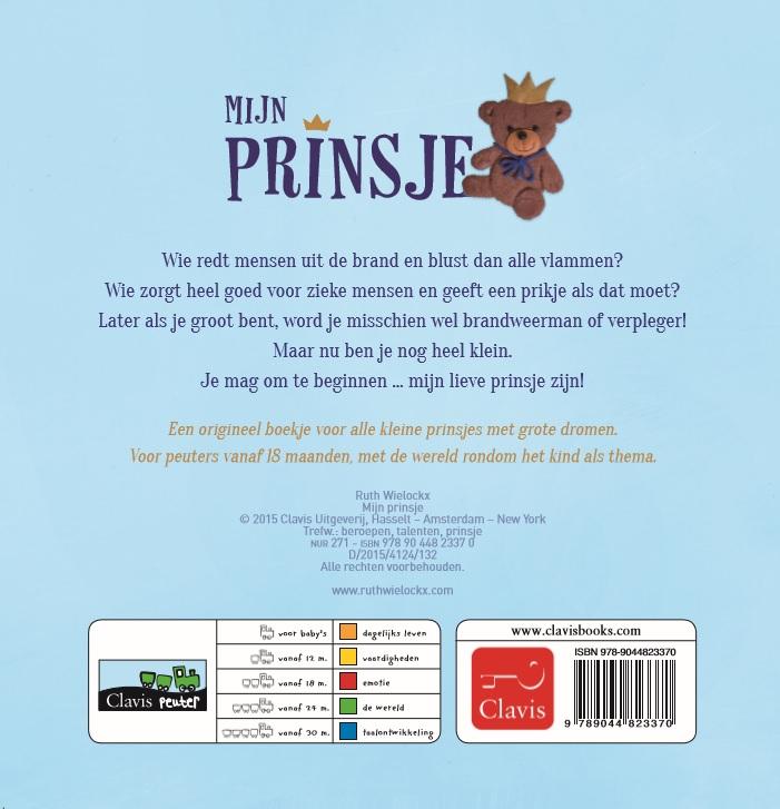Achterkant van Mijn prinsje