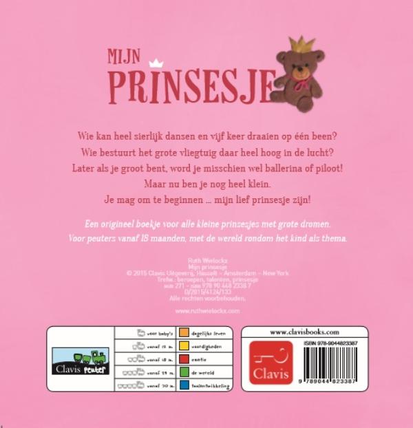 Achterkant van Mijn prinsesje