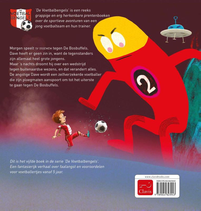 Achterkant van De droom van Dave