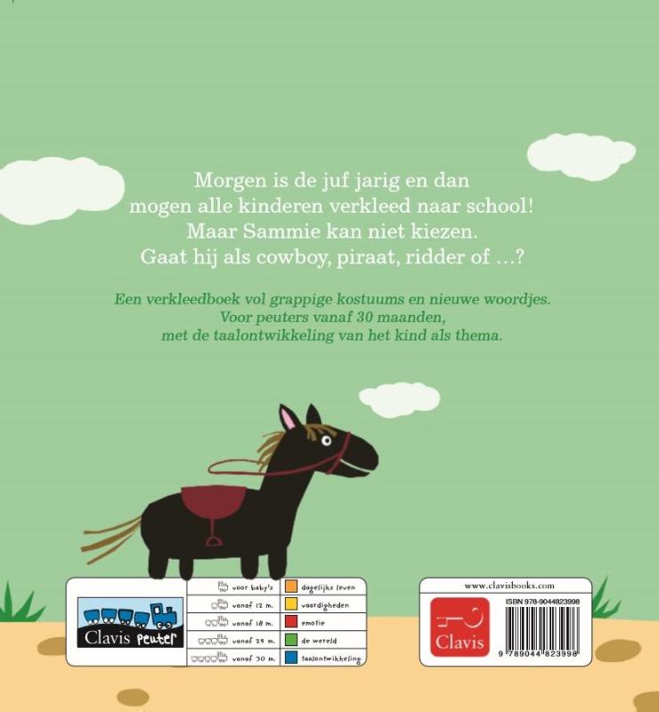Achterkant van Ik ga als cowboy