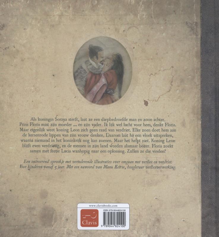Achterkant van Het verdwenen kersenrood