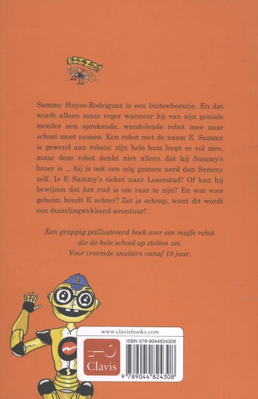 Achterkant van Mijn broer de robot