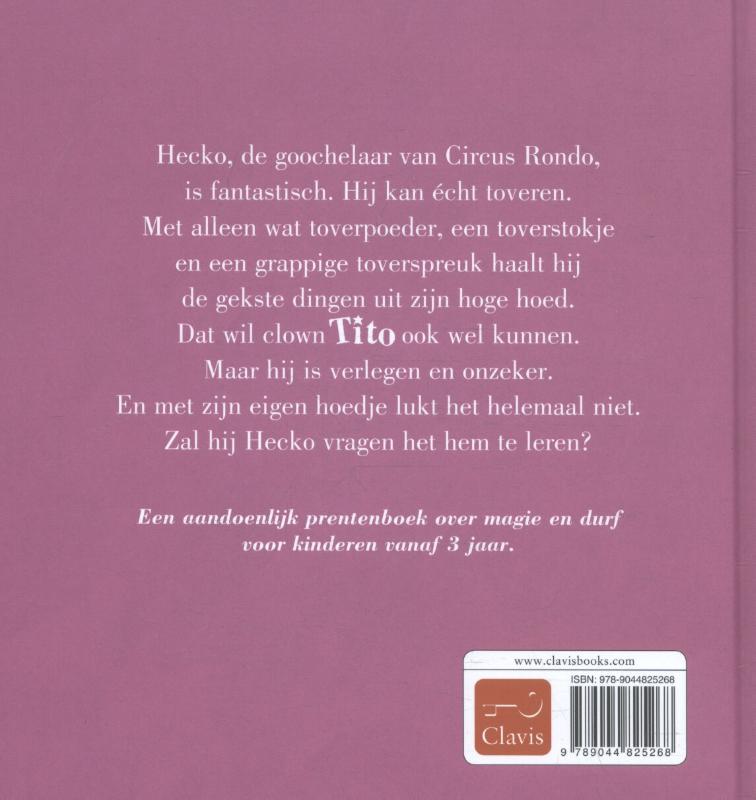 Achterkant van Tito tovenaar
