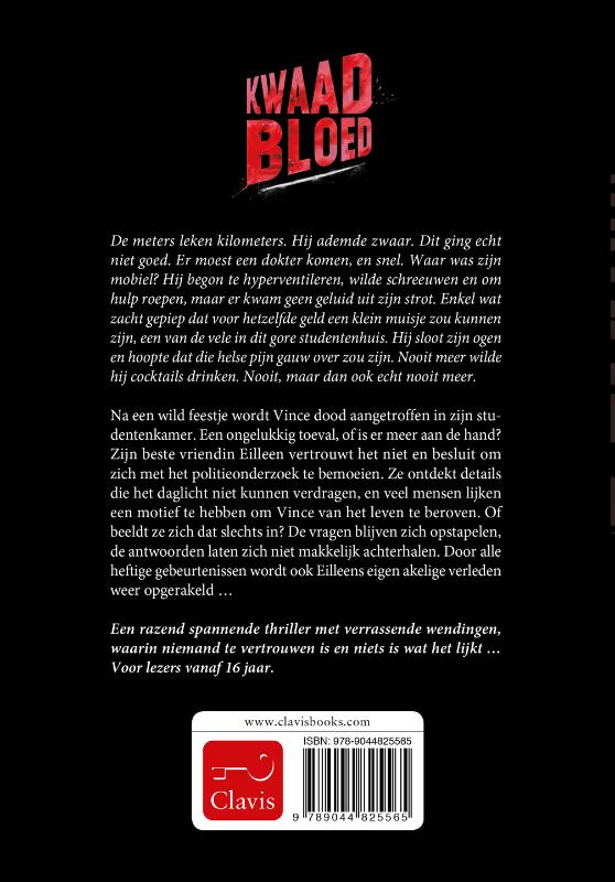 Achterkant van Kwaad bloed