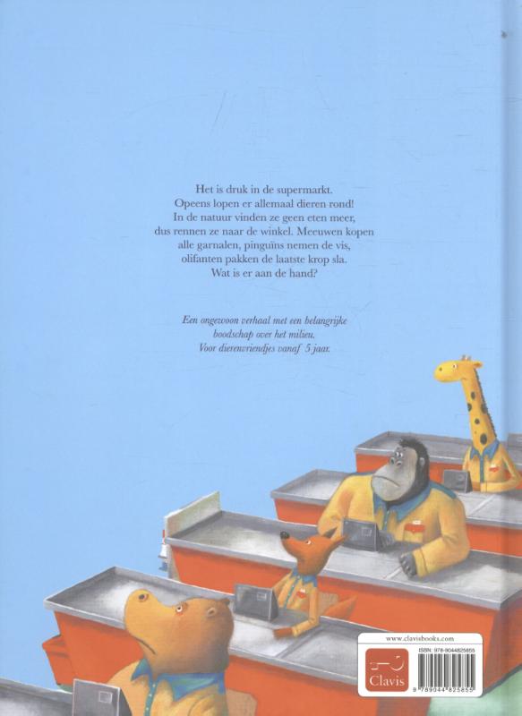 Achterkant van De gekke winkel