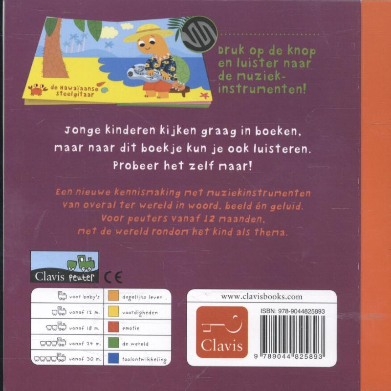 Achterkant van Mooie wereldmuziek
