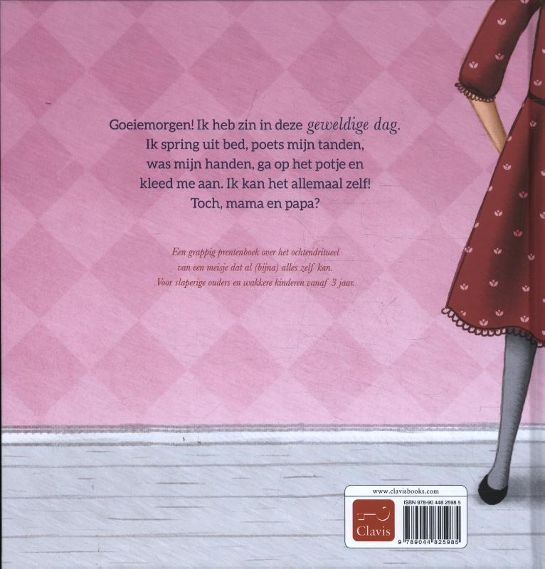 Achterkant van Klaar voor mijn dag