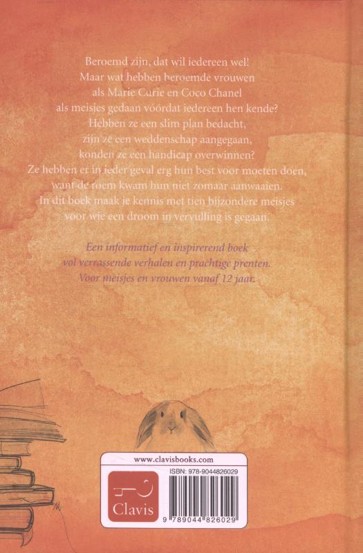 Achterkant van Meisjes met dromen