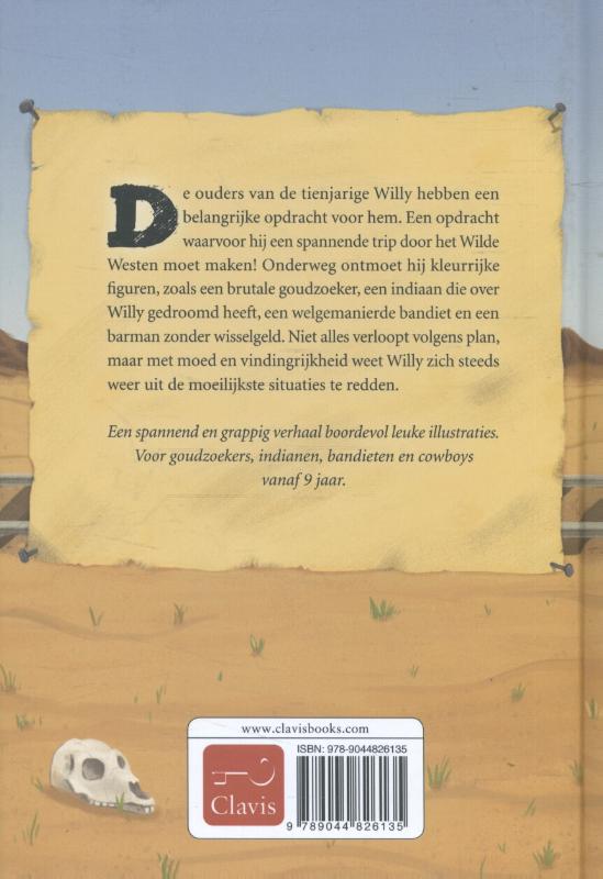 Achterkant van Willy Boem