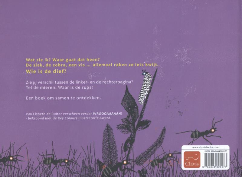 Achterkant van Houd de dief!