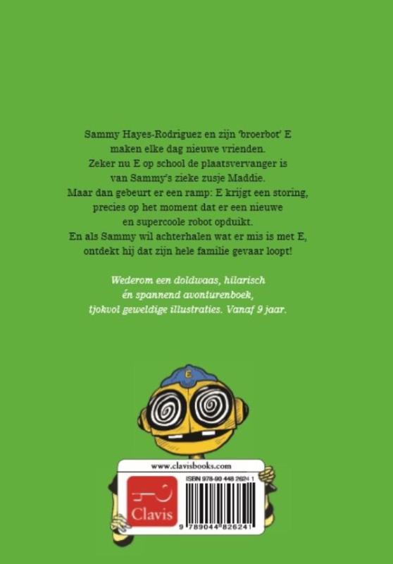 Achterkant van Robots op hol