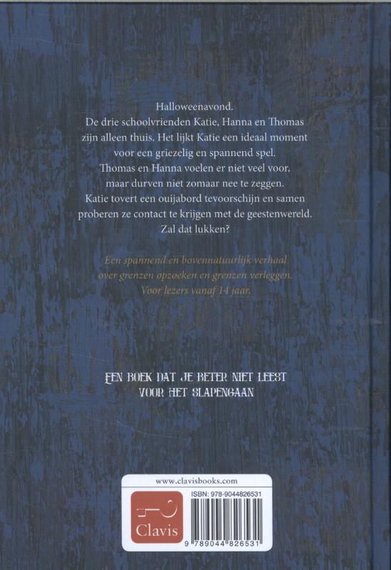 Achterkant van Het bord in de doos