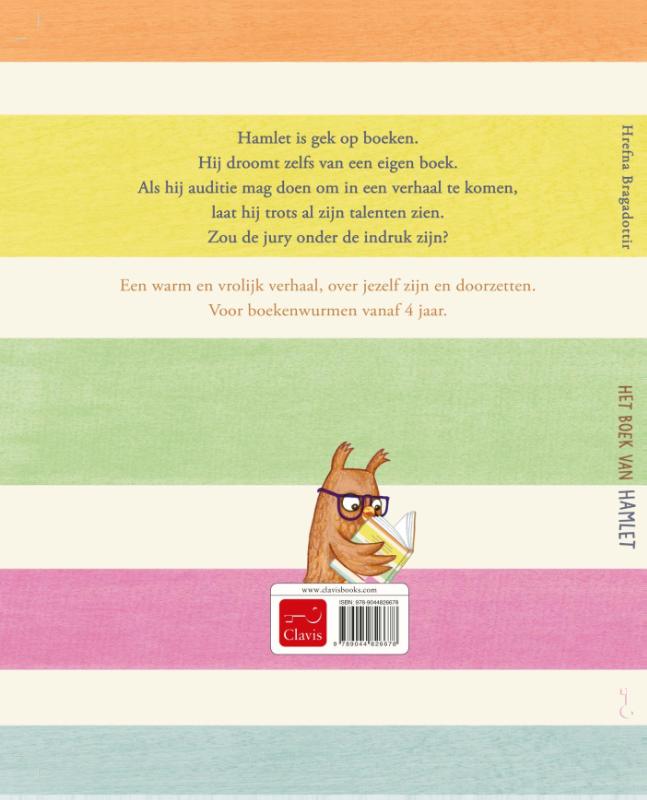 Achterkant van Het boek van Hamlet