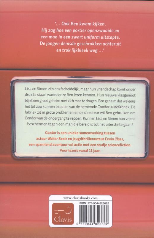 Achterkant van Condor