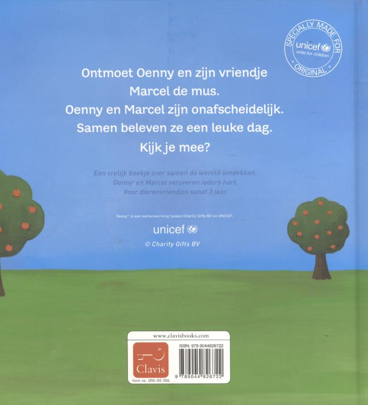 Achterkant van Oenny
