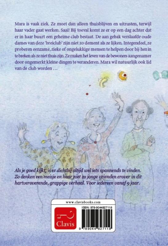 Achterkant van Het geheim van meneer Hartjes