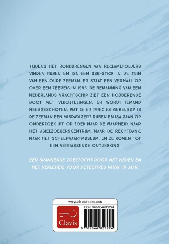 Achterkant van Verdronken geheimen