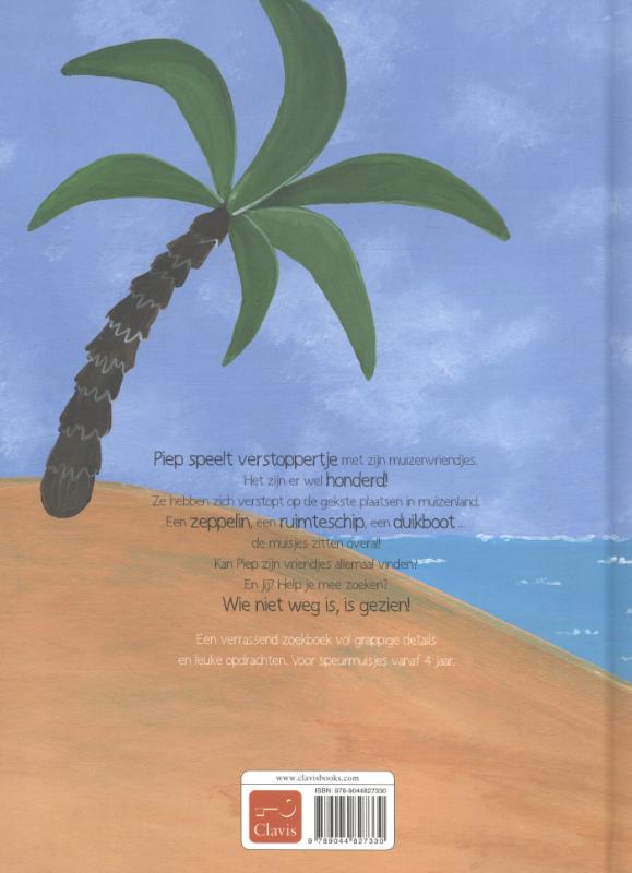 Achterkant van Het grote verstoppertjesboek van Piep