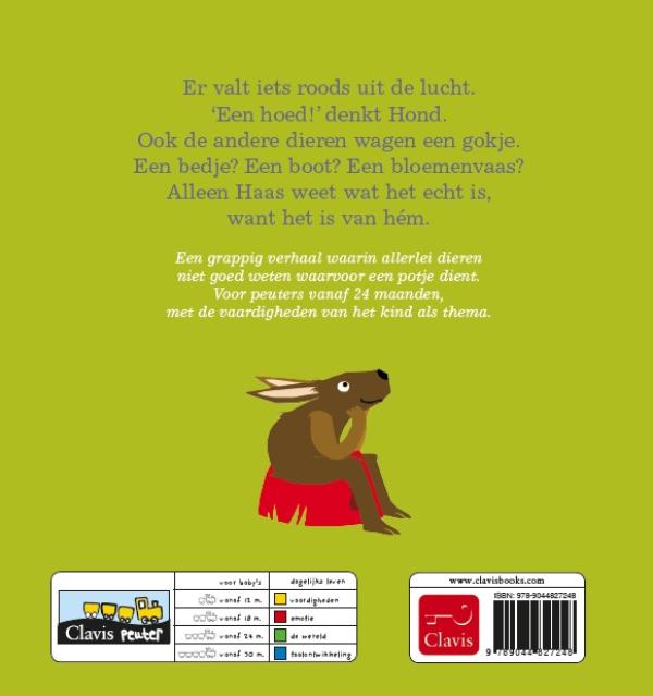 Achterkant van Mijn potje