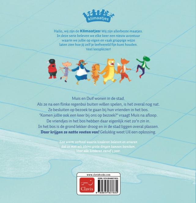 Achterkant van Natte voeten