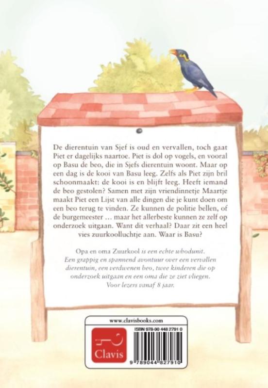 Achterkant van Opa en oma zuurkool