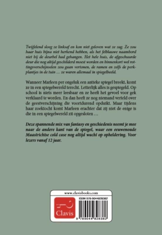 Achterkant van Spiegelmeisje