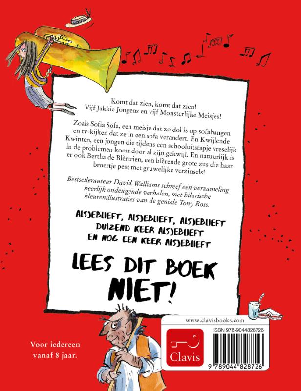 Achterkant van De grootste ettertjes van de wereld